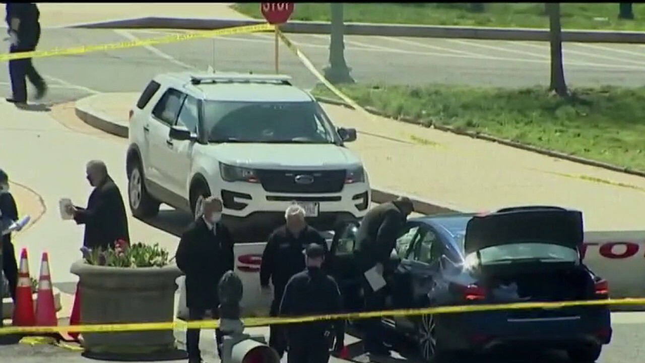 Capitol police officer killed after suspect attacks him with car