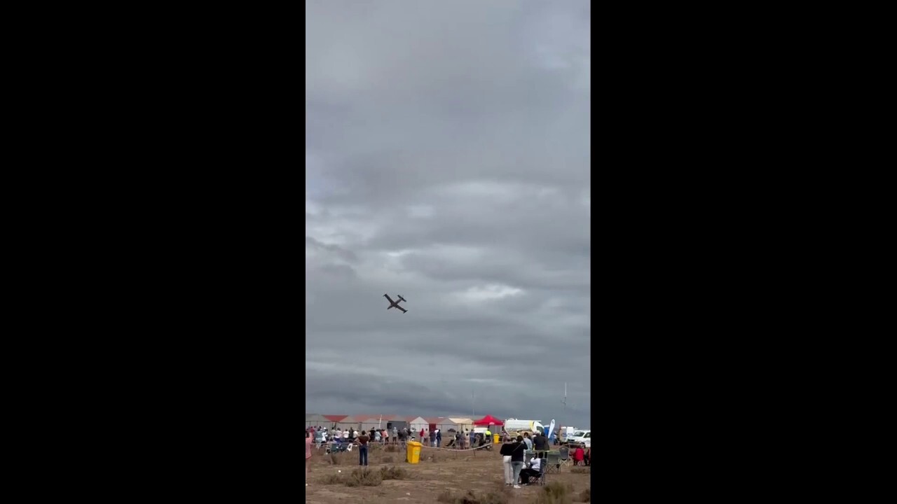 Video shows pilot's final moments before fatal air show crash in South Africa