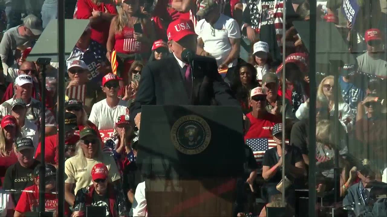 Boxing legend Floyd Mayweather Jr takes stage with Trump; president remembers late Charlie Kirk