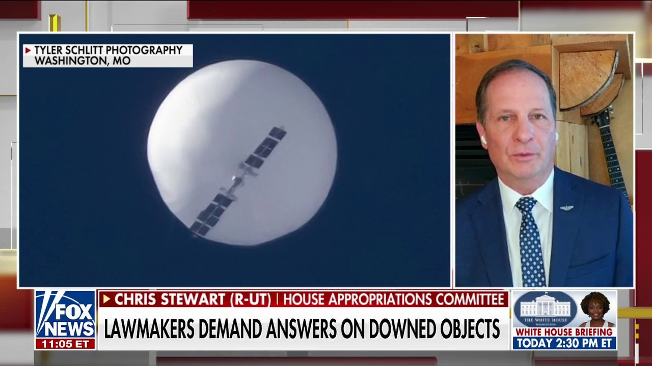 Biden administration has ‘botched’ the flying objects situation from the very beginning: Rep. Chris Stewart