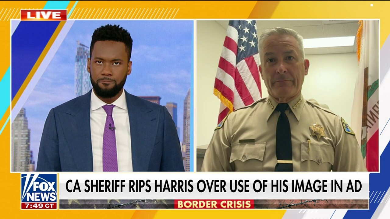 Sheriff featured in Kamala Harris ad voices outrage: 'I do not support her'