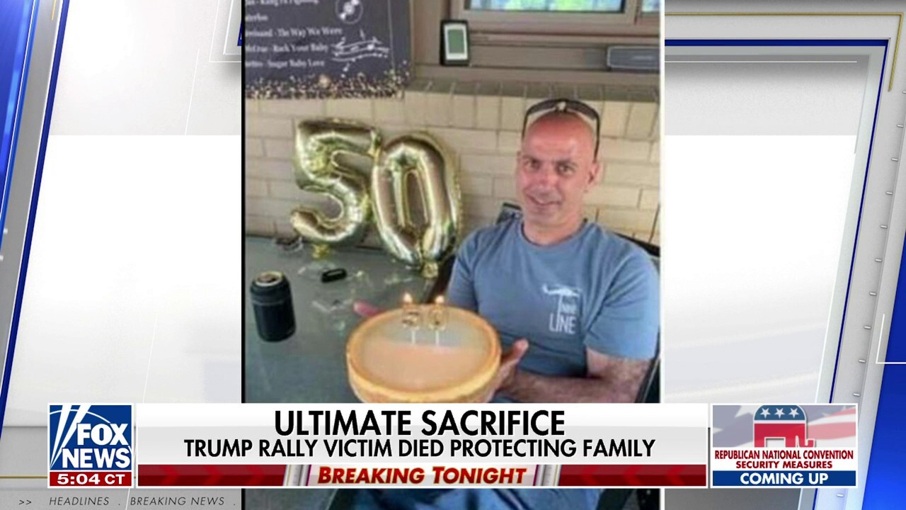Former fire chief died protecting family at Trump rally