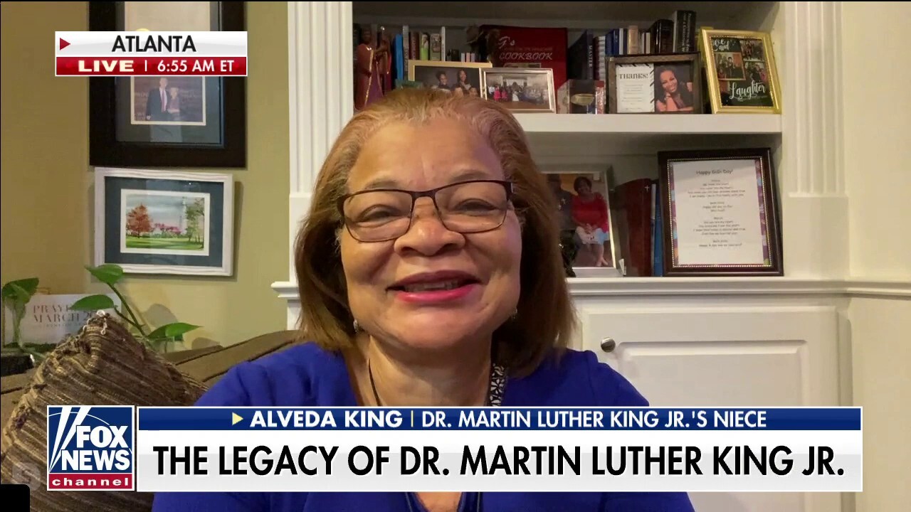 Niece of Dr. Martin Luther King Jr. delivers a message on his day of remembrance