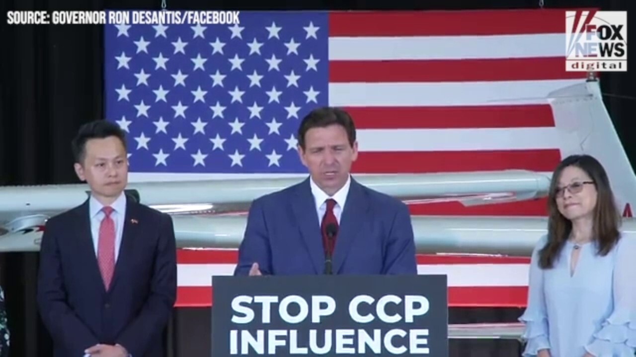 GOV. DESANTIS: 'We don't want the CCP in the Sunshine State'