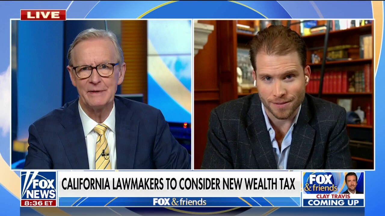 Managing partner of 8VC Joe Lonsdale joined 'Fox & Friends' to discuss how the tax would affect America's most wealthy and why the state is a 'total mess.' 
