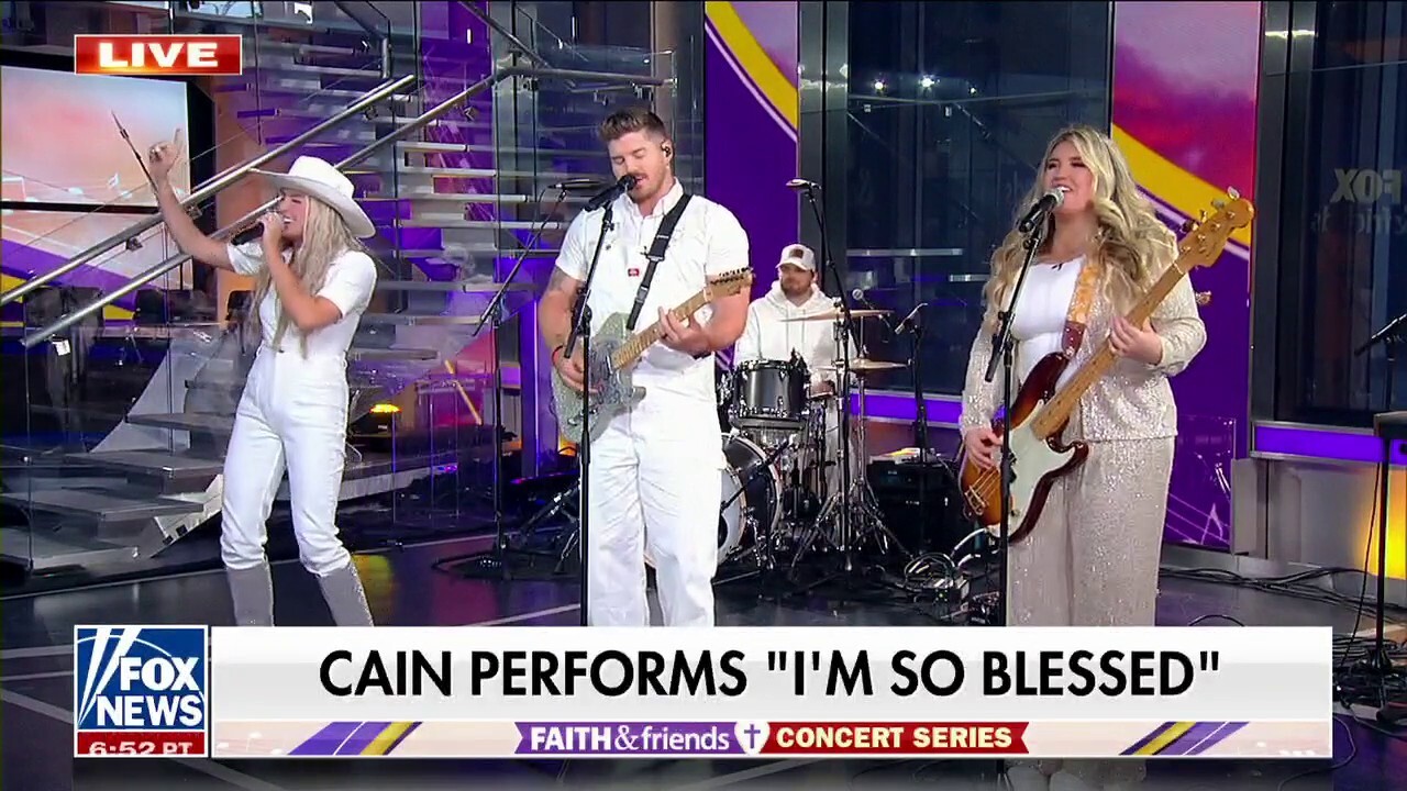 Gospel group ‘CAIN’ performs ‘I’m So Blessed’ in honor of Easter Sunday