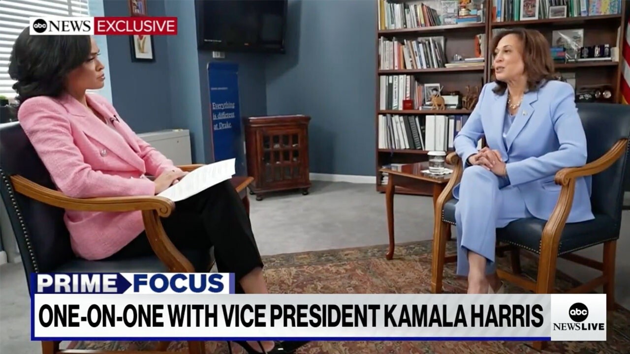 ABC News barely addresses the growing Biden scandals during interview with Kamala Harris