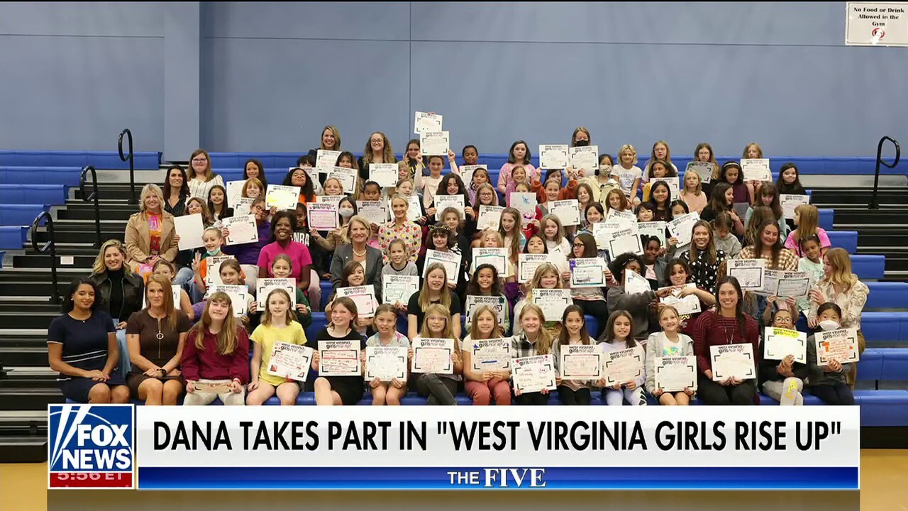 Dana Perino takes part in the 'Girls Rise Up' challenge