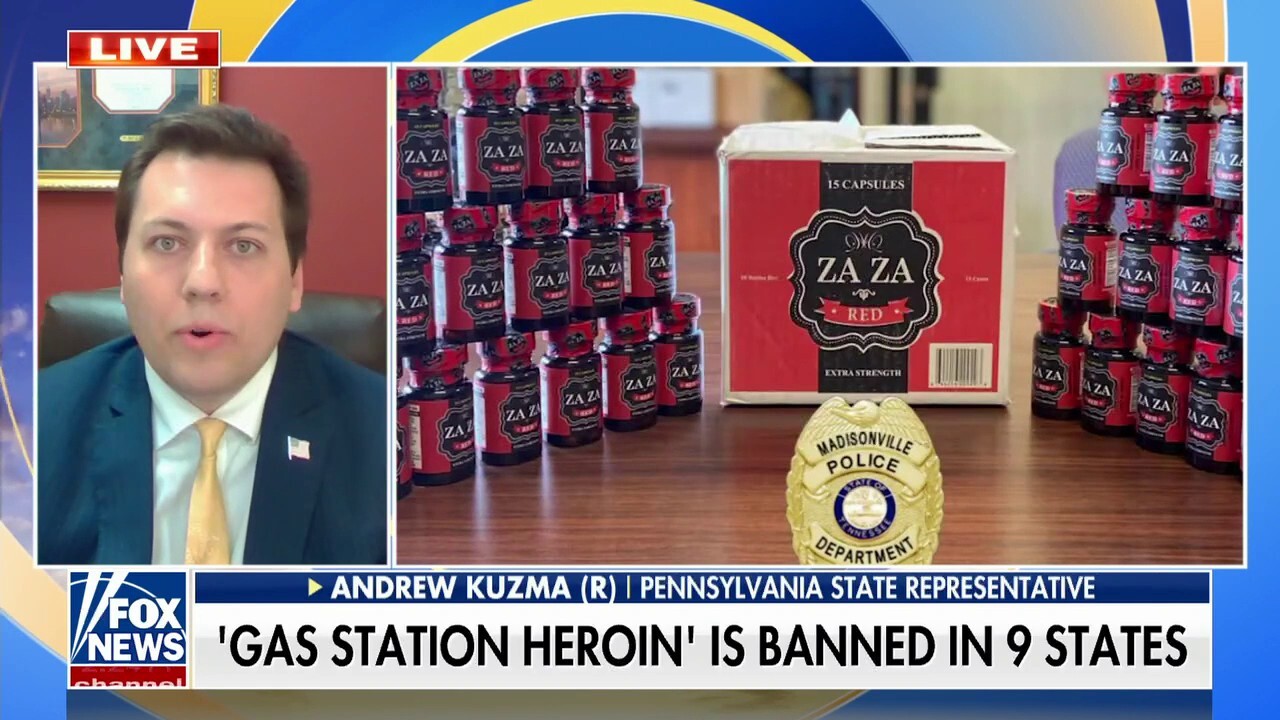 Pennsylvania lawmaker sounds alarm on 'gas station heroin,' an addictive over-the-counter drug