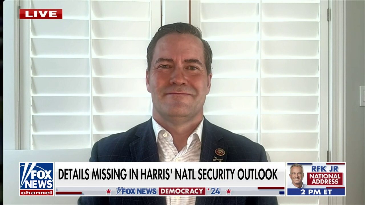 Rep. Waltz: The world is ‘on fire’ as a result of Biden-Harris foreign policy