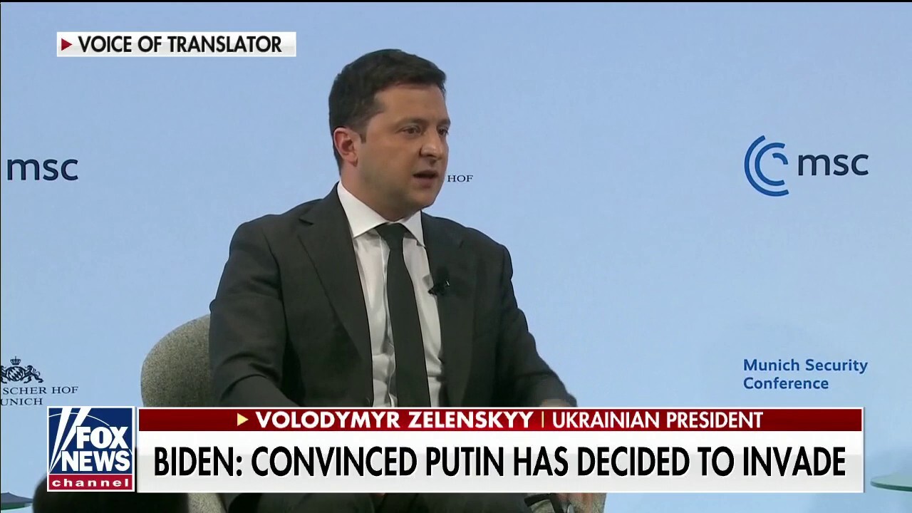 Ukraines President Urges Us Sanctions Against Russia Fox News Video