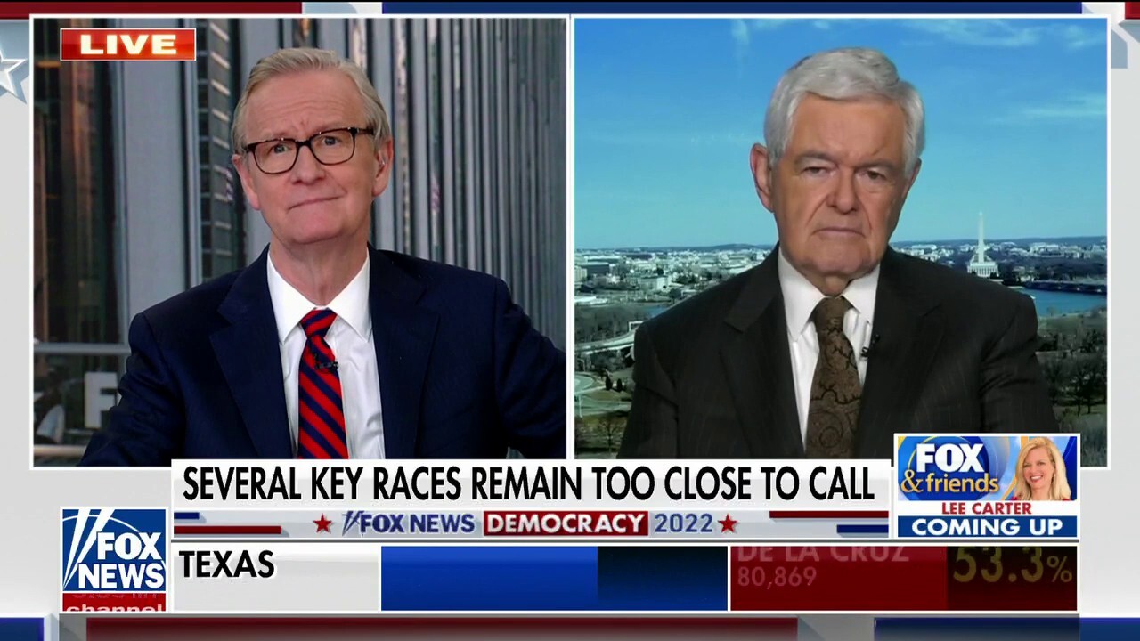 Newt Gingrich reacts to Republicans' underperformance in midterms: 'I was surprised'