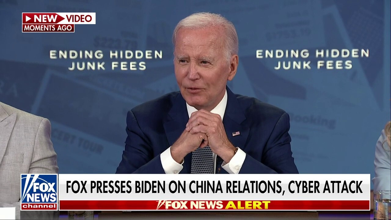 Fox News presses Biden on cyber attack, China relations