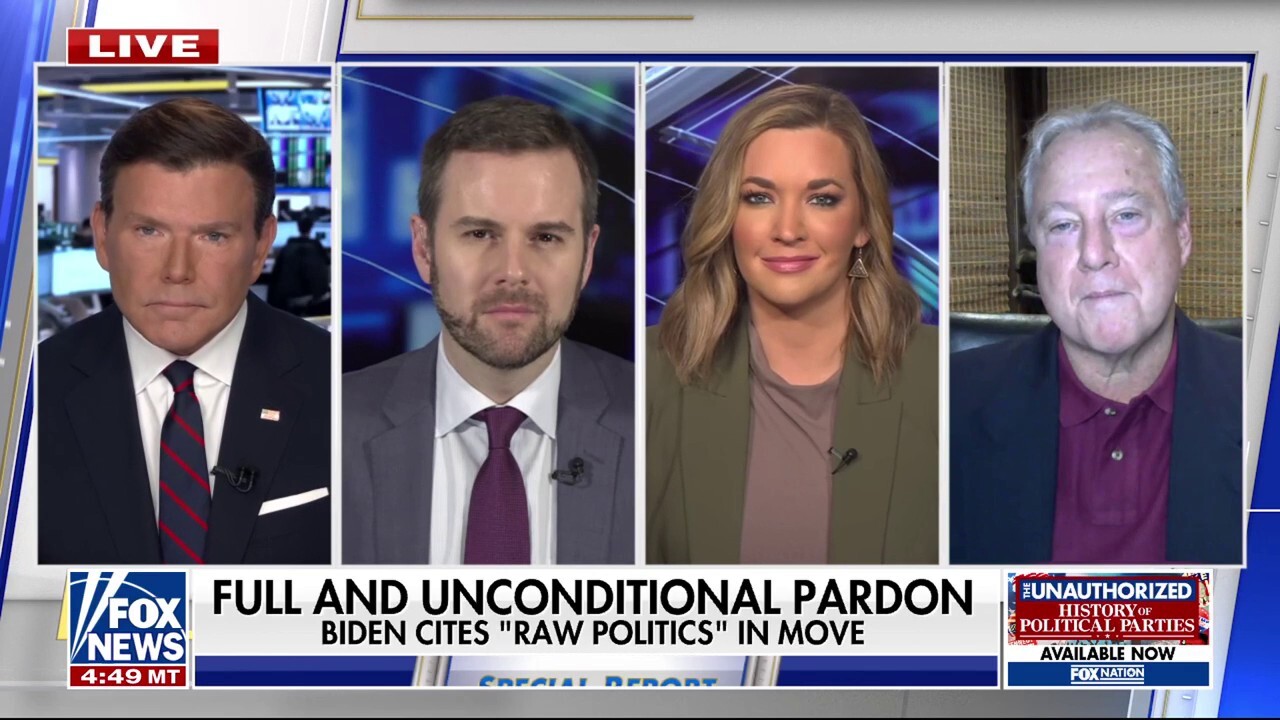 Guy Benson labels Biden’s pardon of Hunter ‘reprehensible, outrageous’