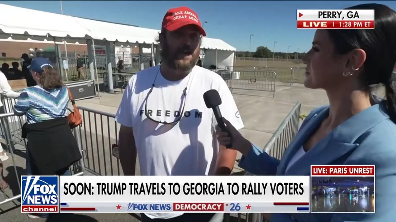 Voters share top election issues ahead of Trump's Georgia rally