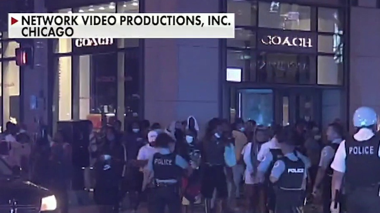 Chicago rocked by night of looting and violence after police-involved shooting