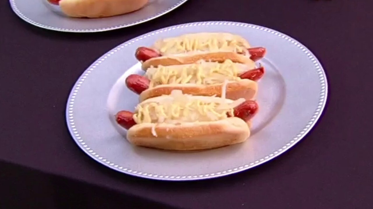 Nathan's Famous celebrates National Hot Dog Day on 'Fox & Friends'