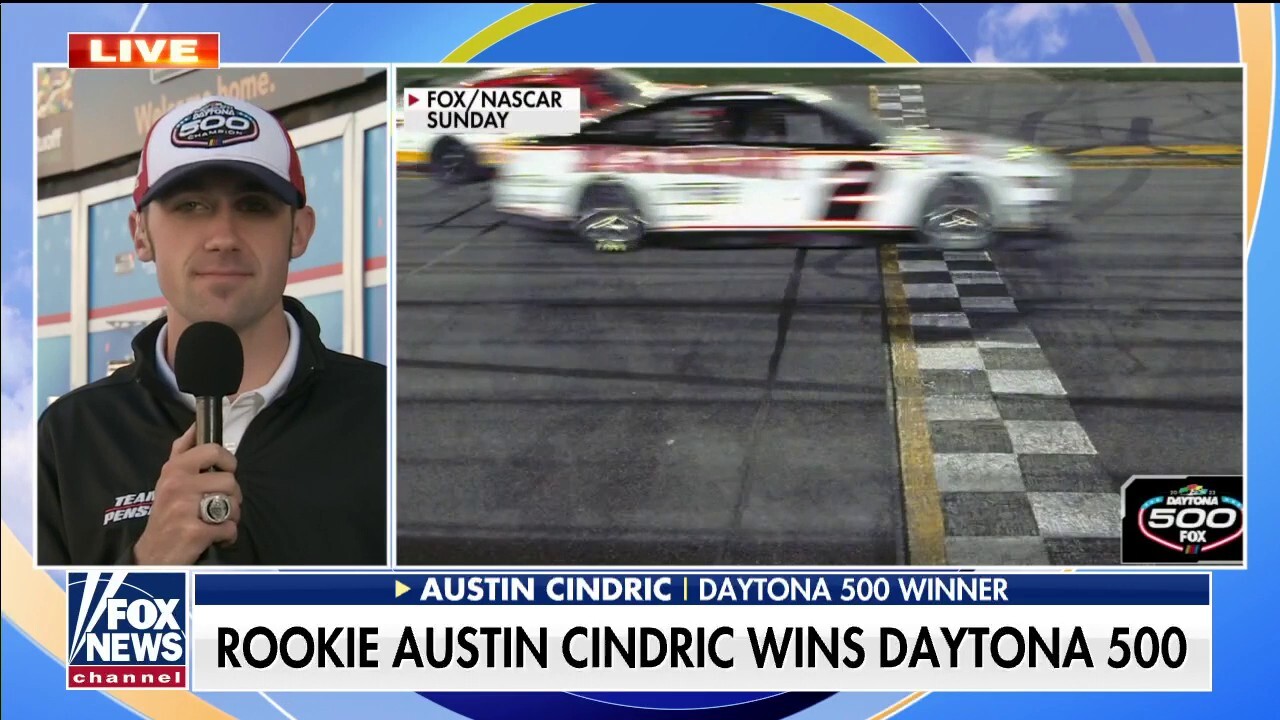 Daytona 500 winner Austin Cindric joins 'Fox & Friends'