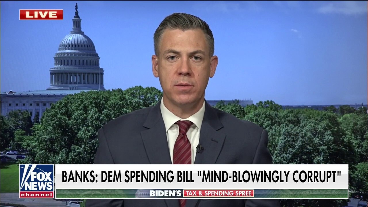 Rep. Banks details 42 ways the Democrats' spending bill will turn America into a socialist nation ‘overnight’