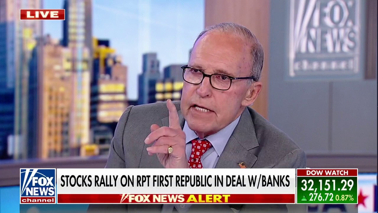Larry Kudlow: I don't know if US has a banking crisis