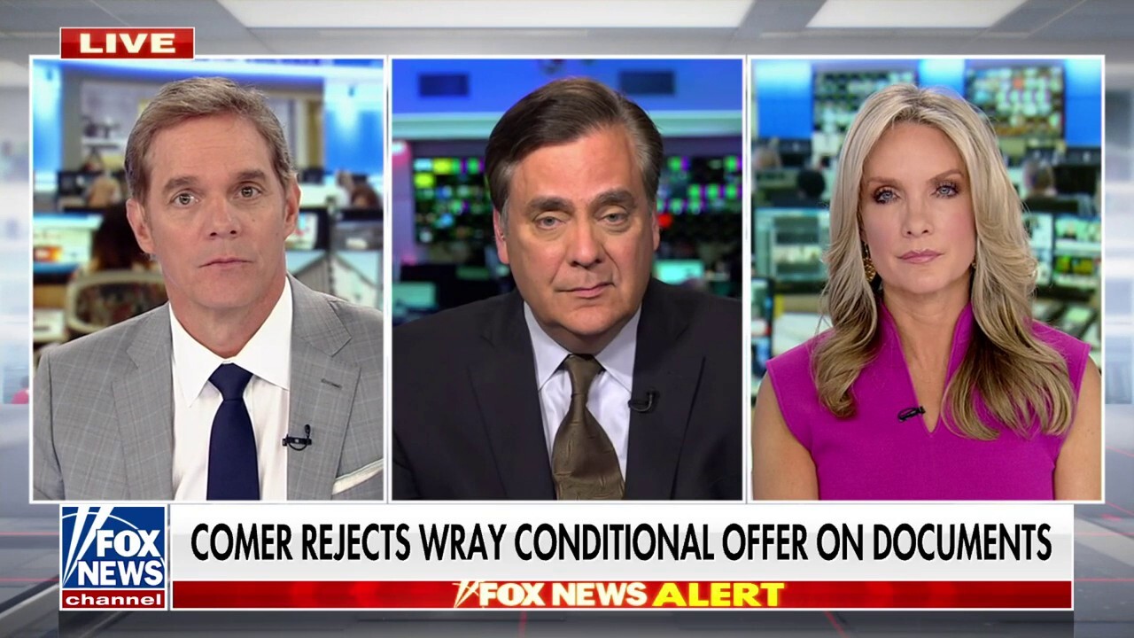 James Comer rejects FBI Director Wray's conditional offer on Biden doc