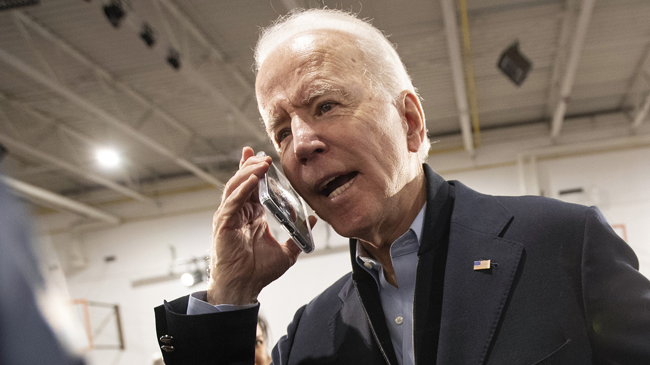 Joe Biden wants to wait for full results of Iowa caucuses but says he feels good so far	