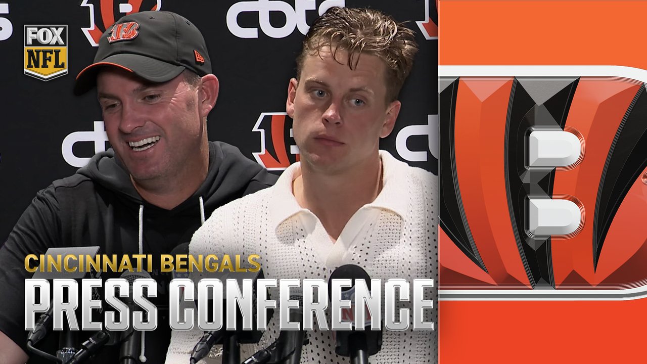 Joe Burrow and HC Zac Taylor break down Bengals’ win vs Dolphins, improving run game &amp; more