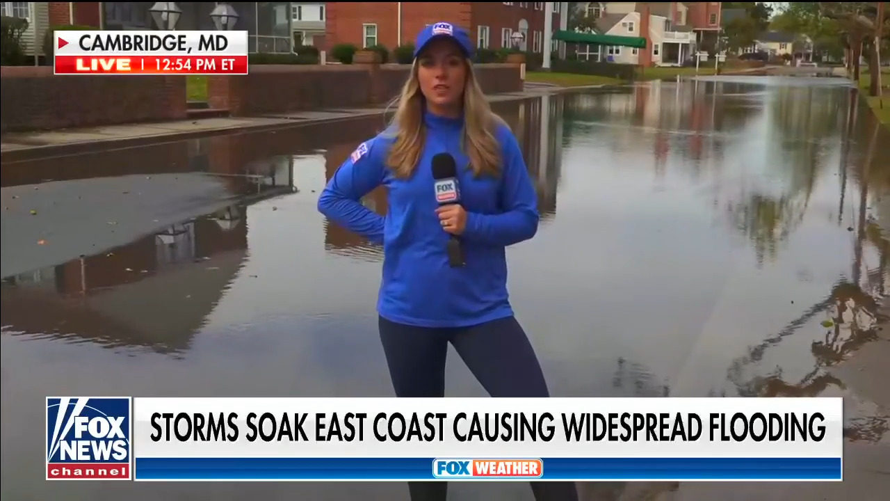 FOX NEWS: Storms soak East Coast, causing widespread flooding October 31, 2021 at 10:43PM