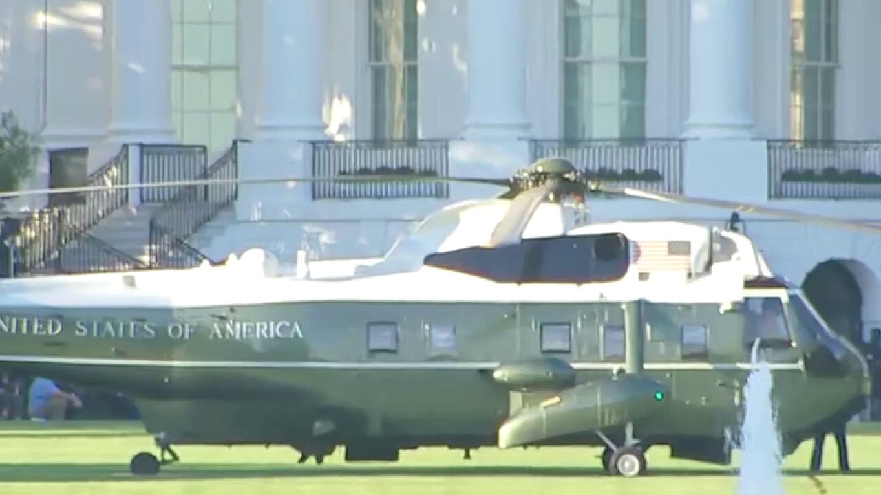 President Trump being sent to Walter Reed Medical Center as a precaution