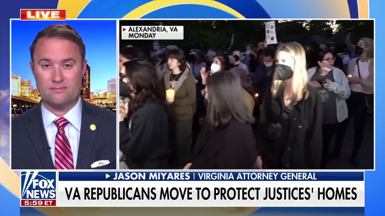 Virginia attorney general urges DOJ to protect Supreme Court justices: 'Do your job'