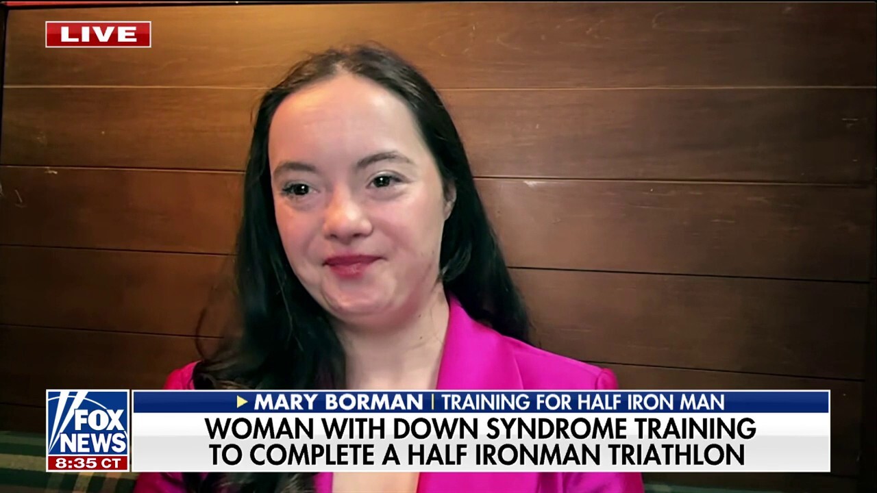 Athlete sets her sights on becoming first woman with Down Syndrome to complete half Ironman triathlon