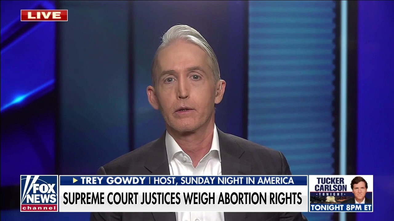Trey Gowdy: The people should decide abortion rights, not SCOTUS justices