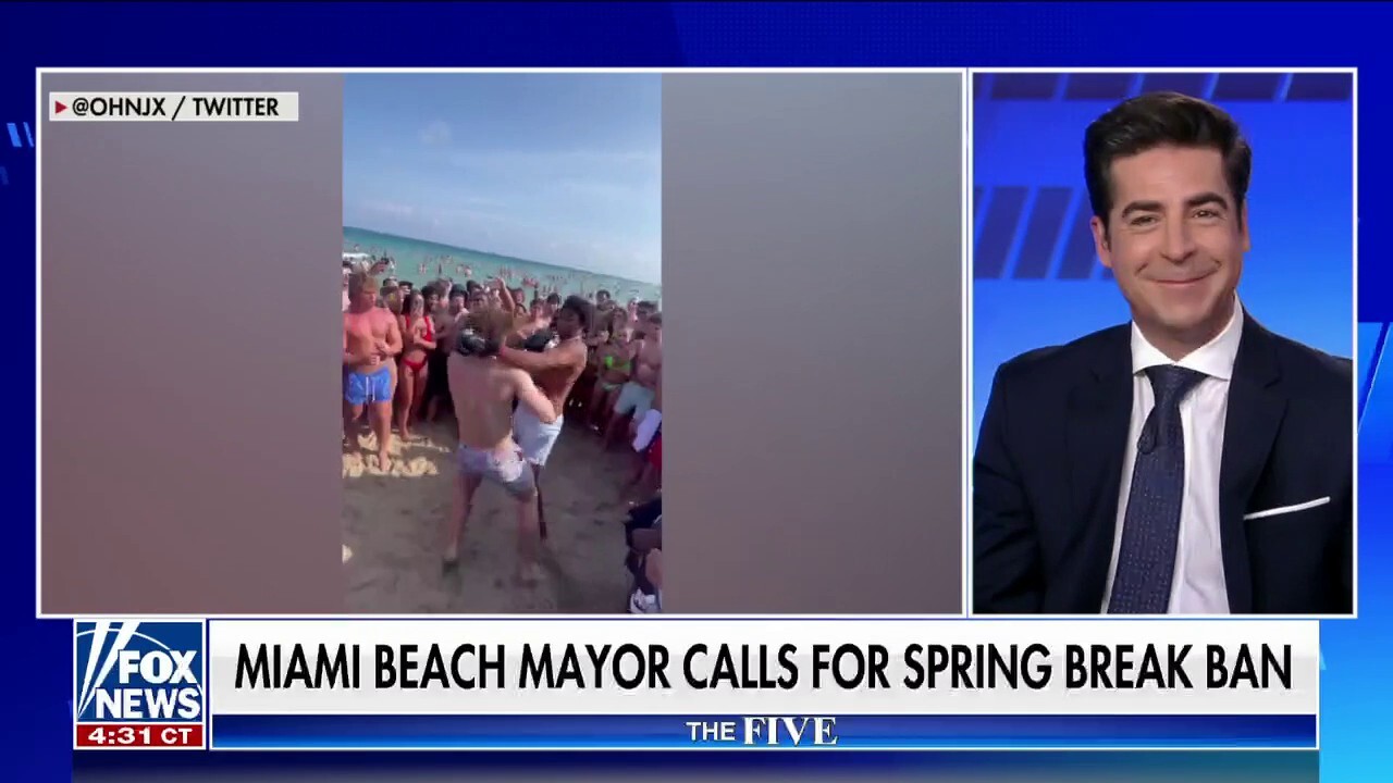 Jesse Watters on spring break chaos: Don’t draw attention to yourself