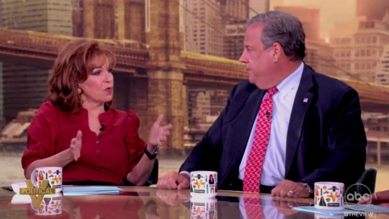 Joy Behar tells Chris Christie to 'shut up' after he says he's still an 'undecided voter' after debate