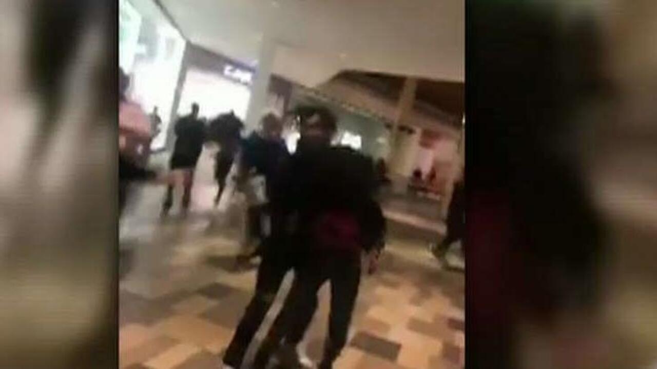 Pandemonium at nation's malls leads to fights, stampedes