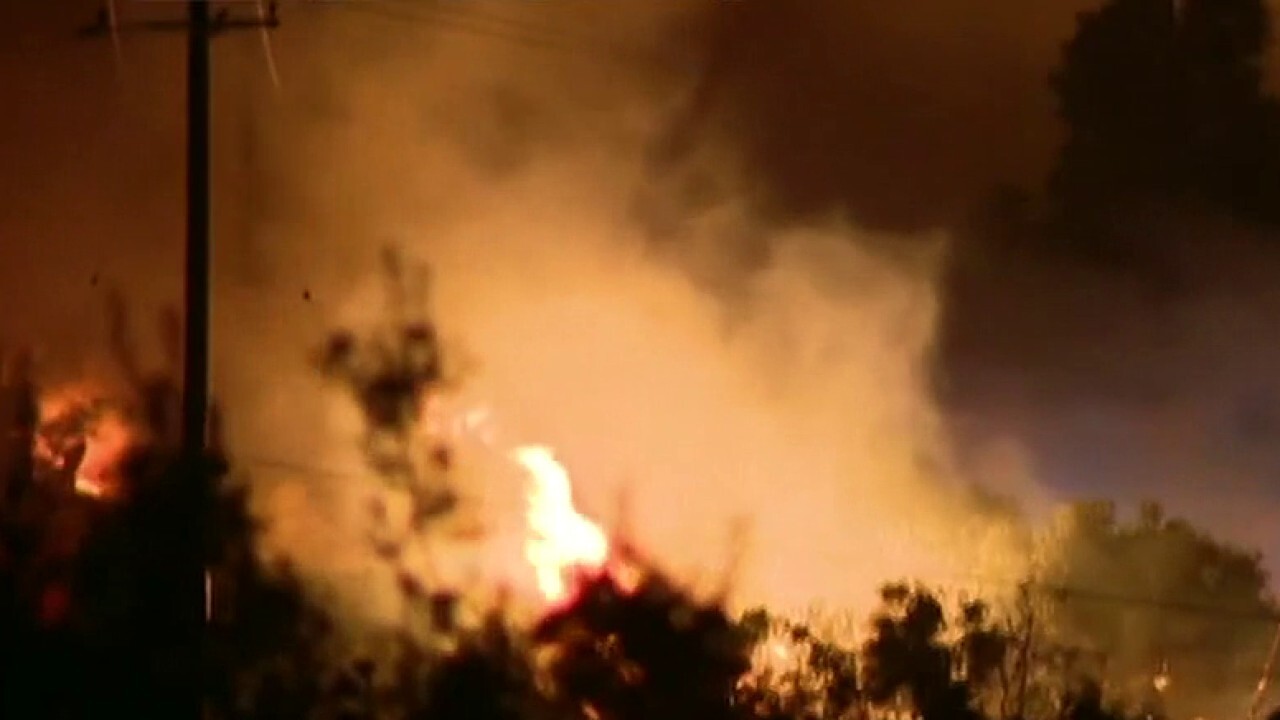 Lake Fire prompts overnight evacuations in Los Angeles County