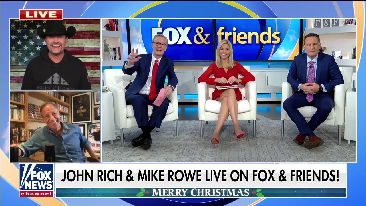 John Rich, Mike Rowe debut new Christmas song on 'Fox & Friends'