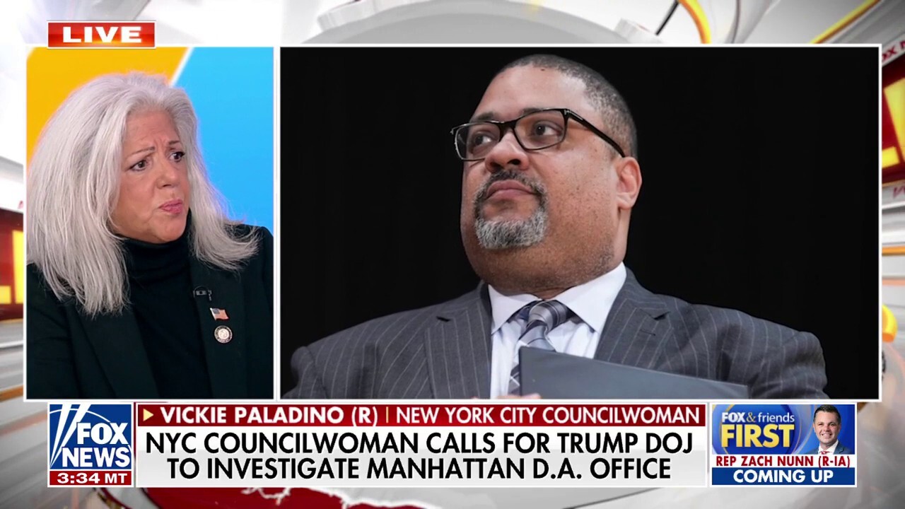 NYC official calls on incoming Trump admin to launch civil rights investigation into Manhattan DA's office