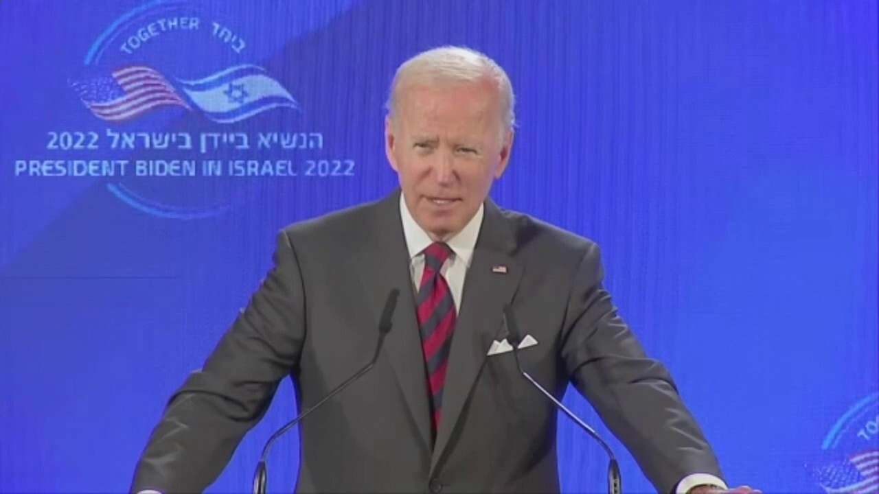 Biden holds press conference President Biden participates in a press conference with Prime Minister Lapid on Iran
