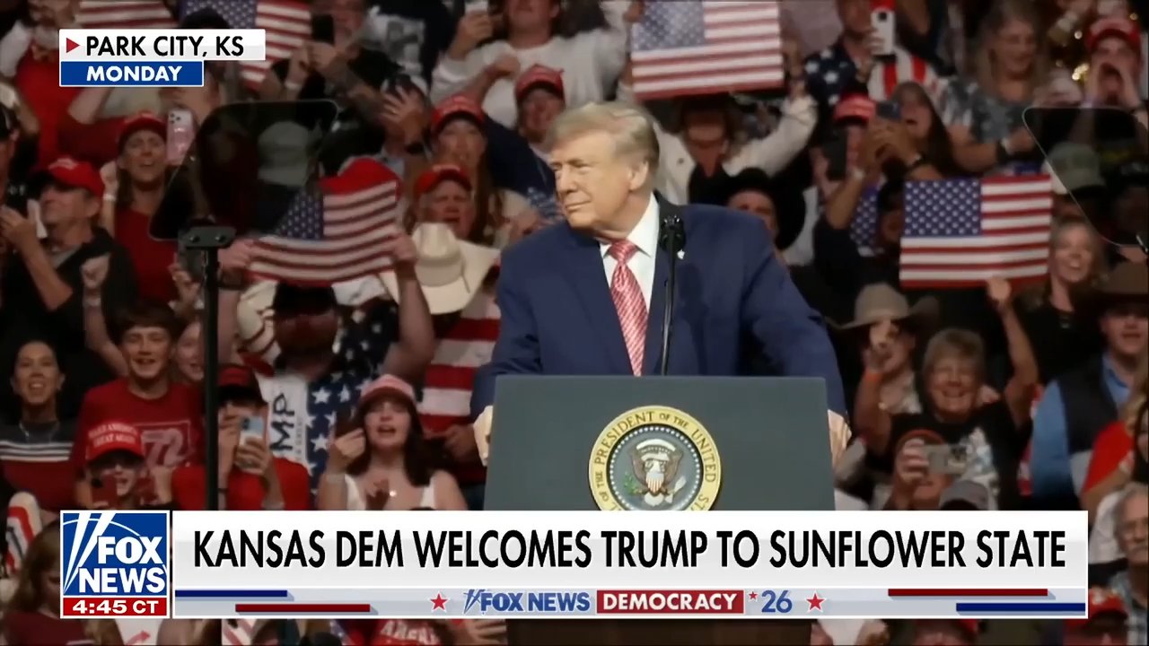 Kansas Senate race: Democrat welcomes Trump as economic concerns drive midterm voters