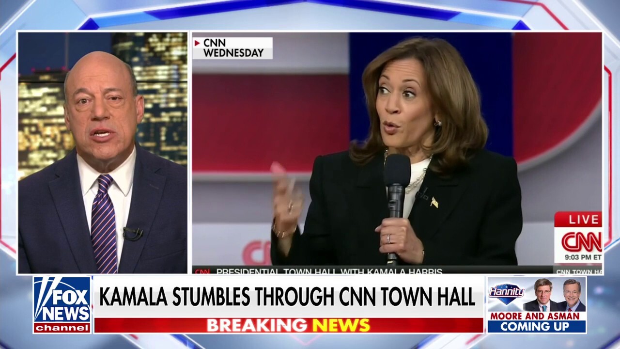 We get a sense of 'emptiness' when Kamala Harris has to think on her feet, says Ari Fleischer