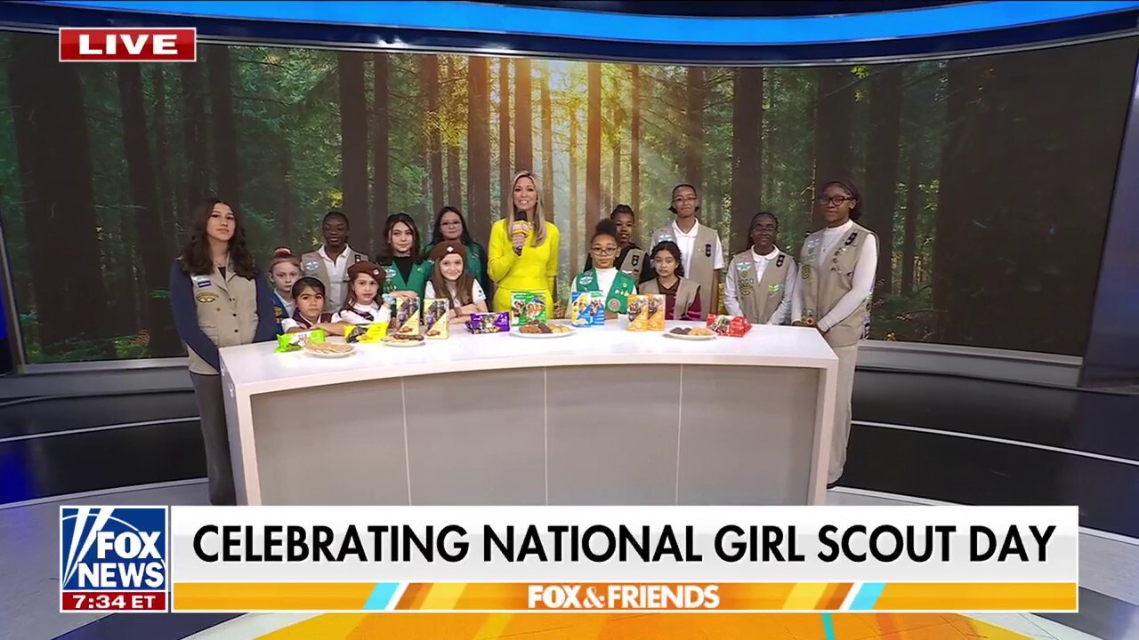 Girl Scouts join 'Fox & Friends' for National Girl Scout Day