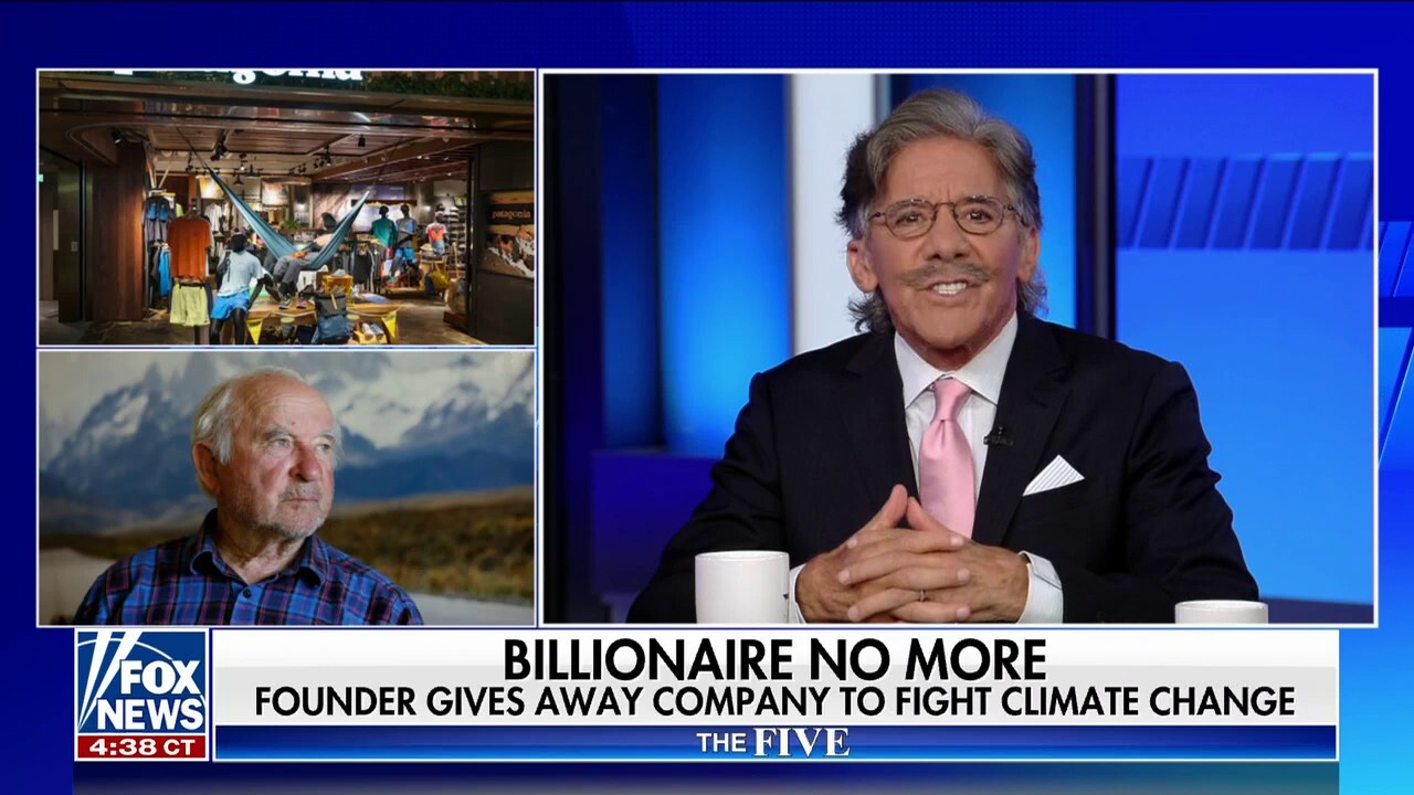 'The Five' panel reacts to Patagonia founder Yvon Chouinard giving away his company to help fight the climate change crisis.