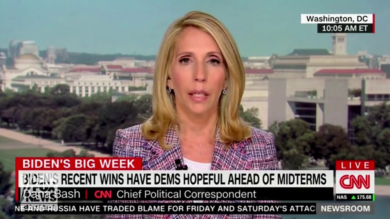 CNN's Dana Bash suggests Dems talk about Inflation Reduction Act 'nonstop'