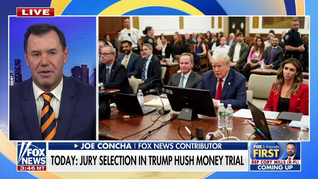 Mainstream media finding Trump 'guilty until proven innocent' in hush money trial: Joe Concha