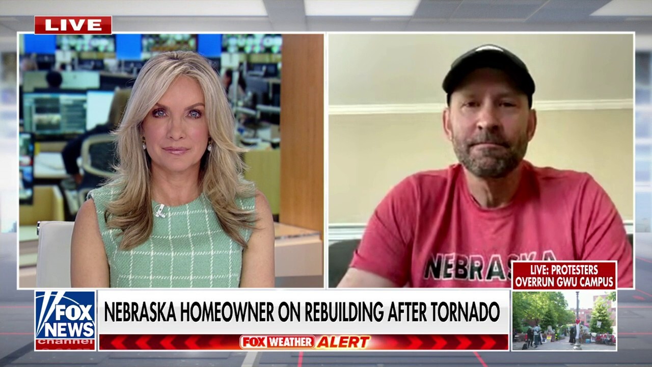 Nebraska couple loses home to tornado three weeks after moving in