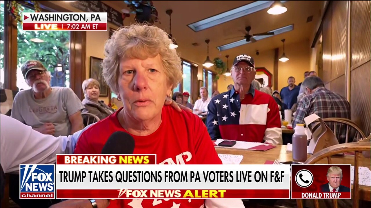 Trump takes questions from Pennsylvania voters during 'Fox & Friends'