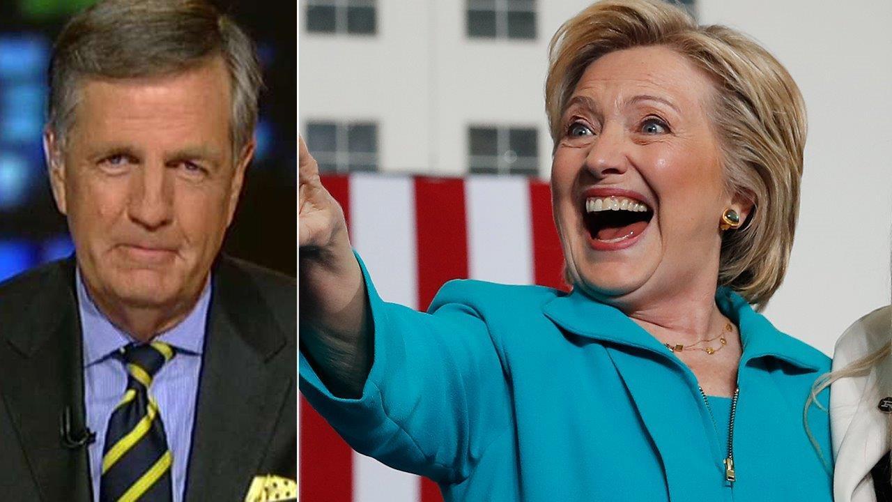 Brit Hume: Clinton being held down by email questions