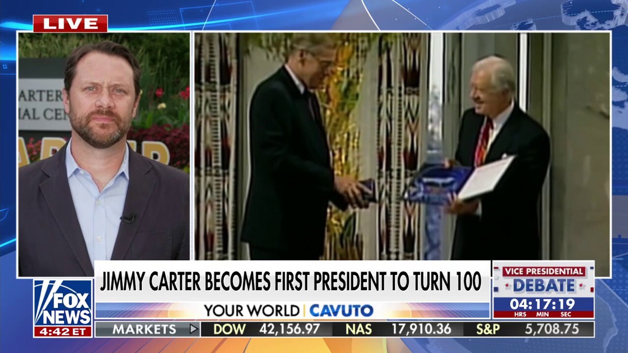 Jimmy Carter's grandson: Him turning 100 is a 'remarkable moment for us all'