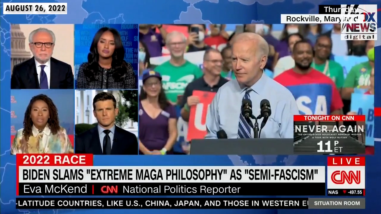 Montage: Media, Democrats defend Biden’s comments about ‘semi-fascist’ Republicans